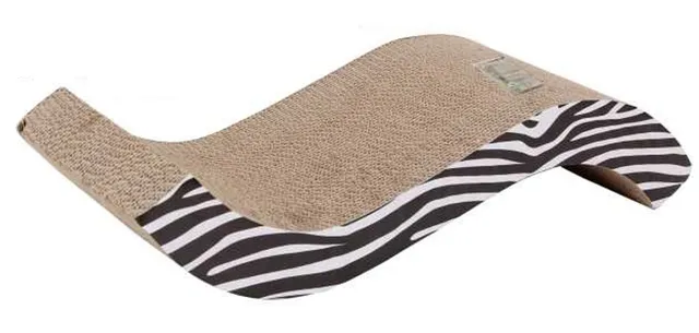 Dehner Lieblinge Kratzpappe Wavy 53x22 cm mit Katzenminze