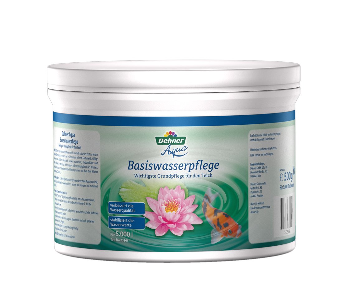 Dehner Aqua Basiswasserpflege Teichpflege 1000 g für 10000 l
