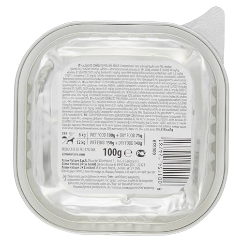 Almo Nature Daily Huhn Erbsen Hundefutter 32x100g glutenfrei