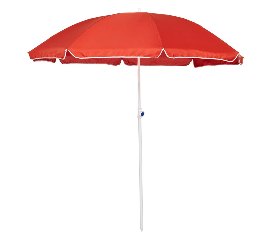 Dehner Gute Wahl Saturn Sonnenschirm orange 200cm