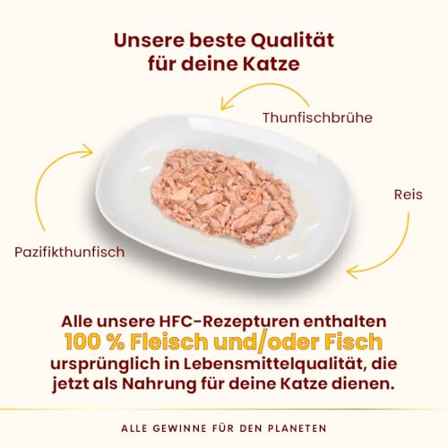 Almo Nature HFC Sterilised Nassfutter Thunfisch 24x50g light