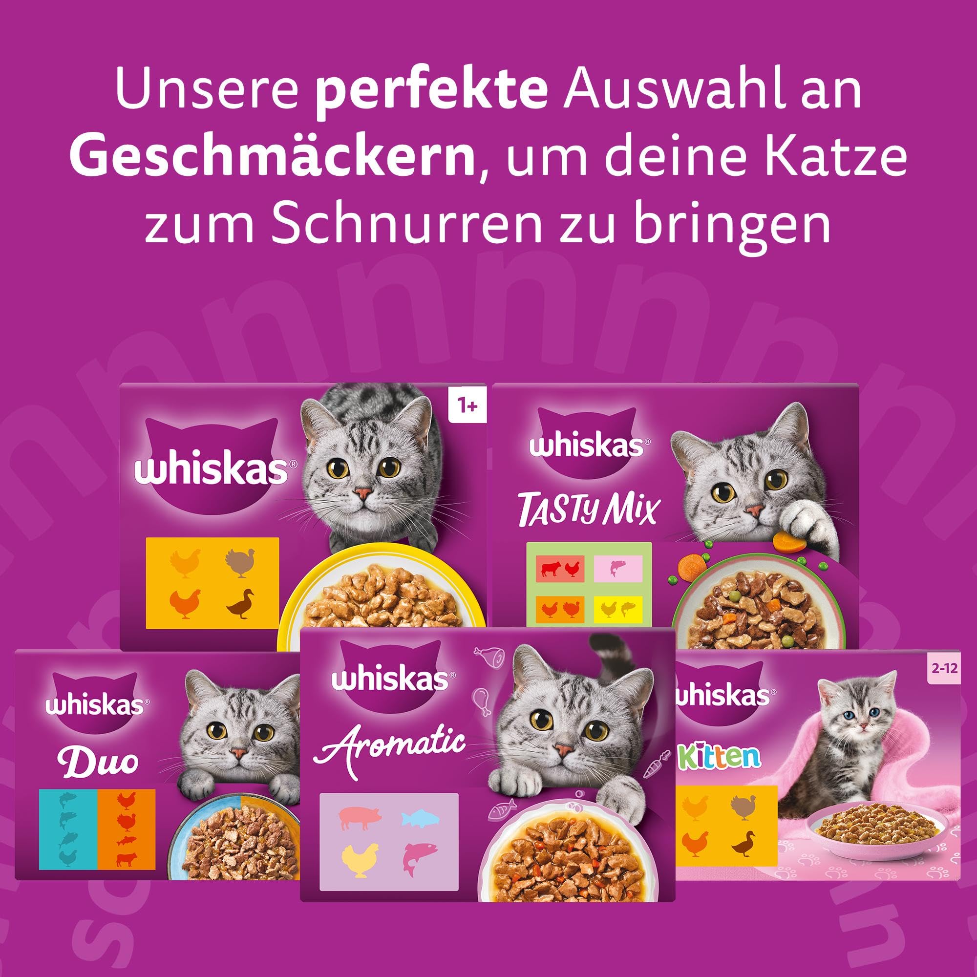 Whiskas Tasty Mix Nassfutter Country Sauce 84x85g