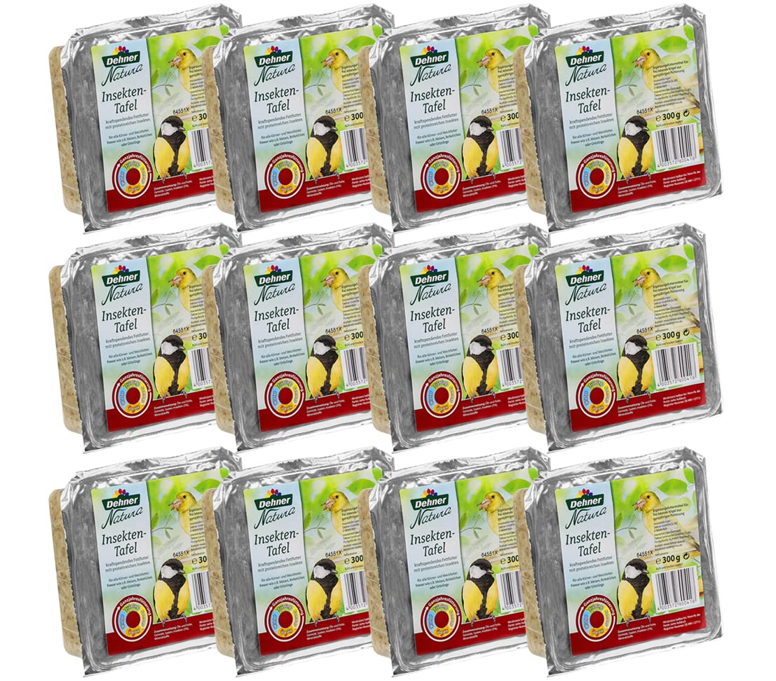 Dehner Natura Wildvogelfutter Tafeln Knödel 13,6 kg