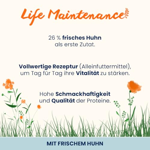Almo Nature Life Maintenance Trockenfutter Huhn 2kg adult