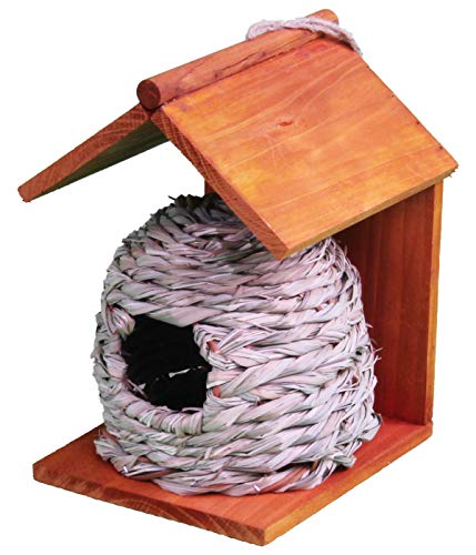 Dehner Natura Brynja Nestbeutel beige-rosé 17cm