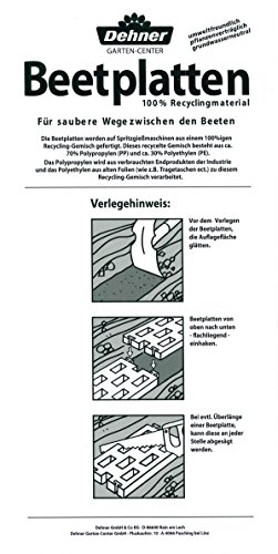 Dehner Premium Lovely Beetplatten steckbar 5er Pack 50x21cm