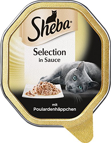 Sheba Selection Sauce Nassfutter Poularde 36x85g zart