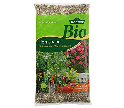 Dehner Bio Hornspäne Naturdünger 2,5 kg Langzeit