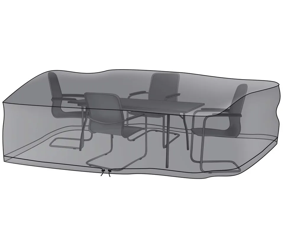 Dehner Deluxe Schutzhülle Gartenmöbel-Gruppe 295 cm anthrazit