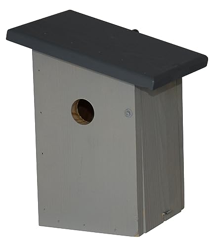 Dehner Natura Jonna Nistkasten Grau 32 mm Kiefernholz