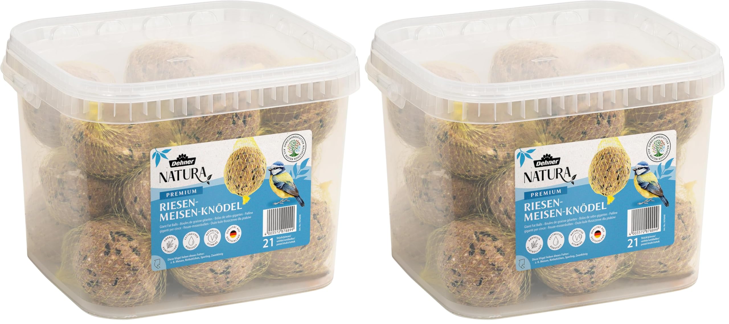 Dehner Natura Riesen-Meisenknödel mit Netz 21x250g XXL