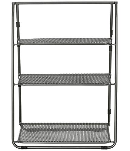 Dehner Savoy Regal grau Metall 99,5 cm