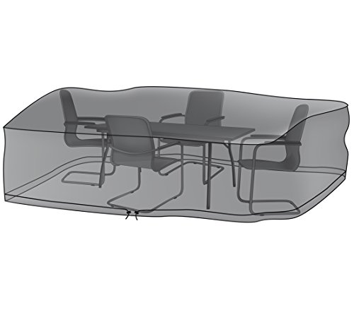 Dehner Deluxe Schutzhülle 210x160x80 anthrazit wetterfest