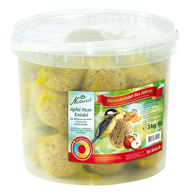 Dehner Natura Meisenknödel des Jahres Apfel-Nuss 30 Stück