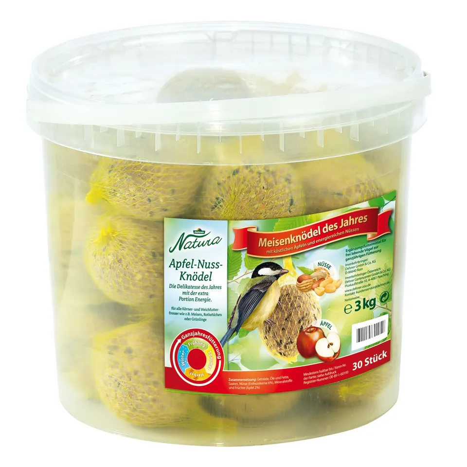 Dehner Natura Meisenknödel des Jahres Apfel-Nuss 30 Stück