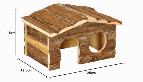 Dehner Premium Lovely Forest Nagerschlafhaus Holz 26x19,5x16cm