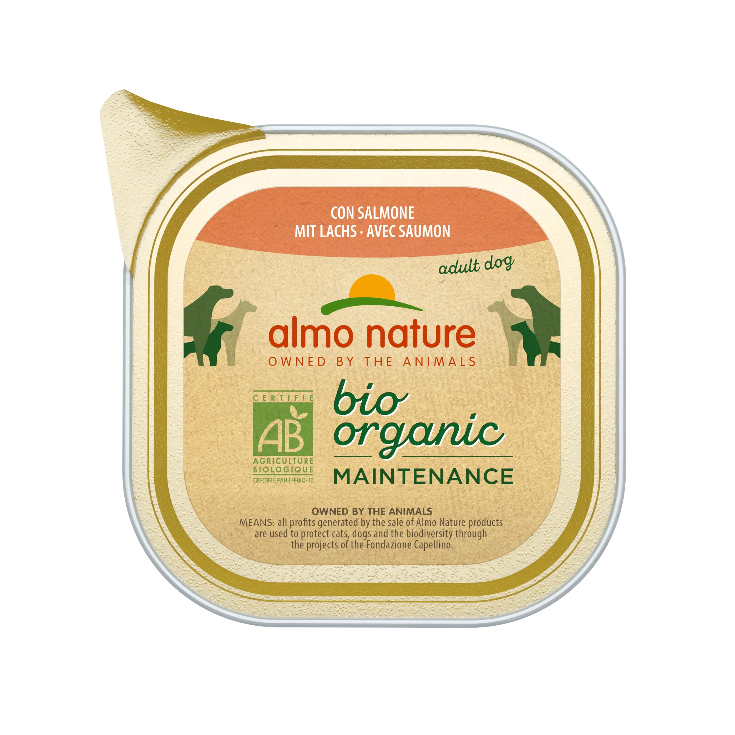 Almo Nature Bio Organic Rind & Gemüse Hundefutter 3,2 kg Bio