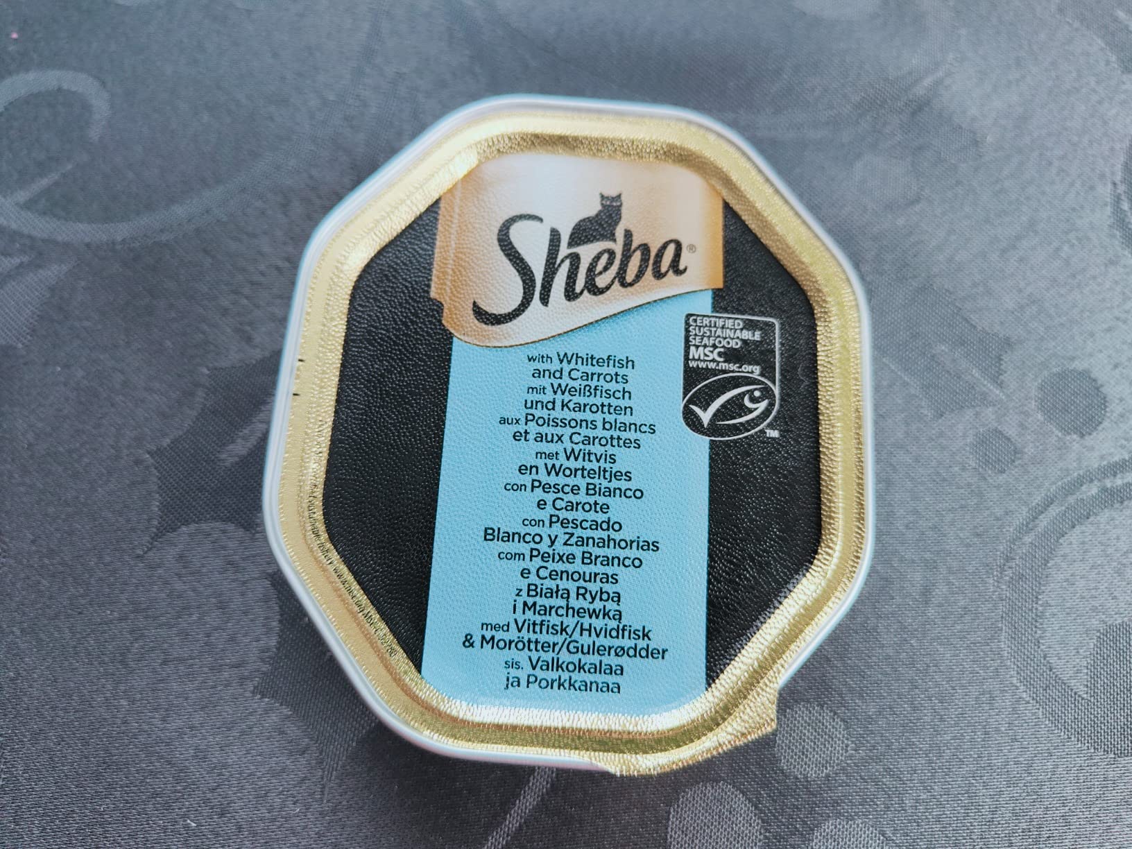 Sheba Classics Fisch Variation Pastete Nassfutter 32x85g MSC