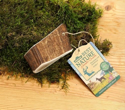 Dehner Best Nature Kaustange Damhirsch-Geweih S für Hunde 8-15kg