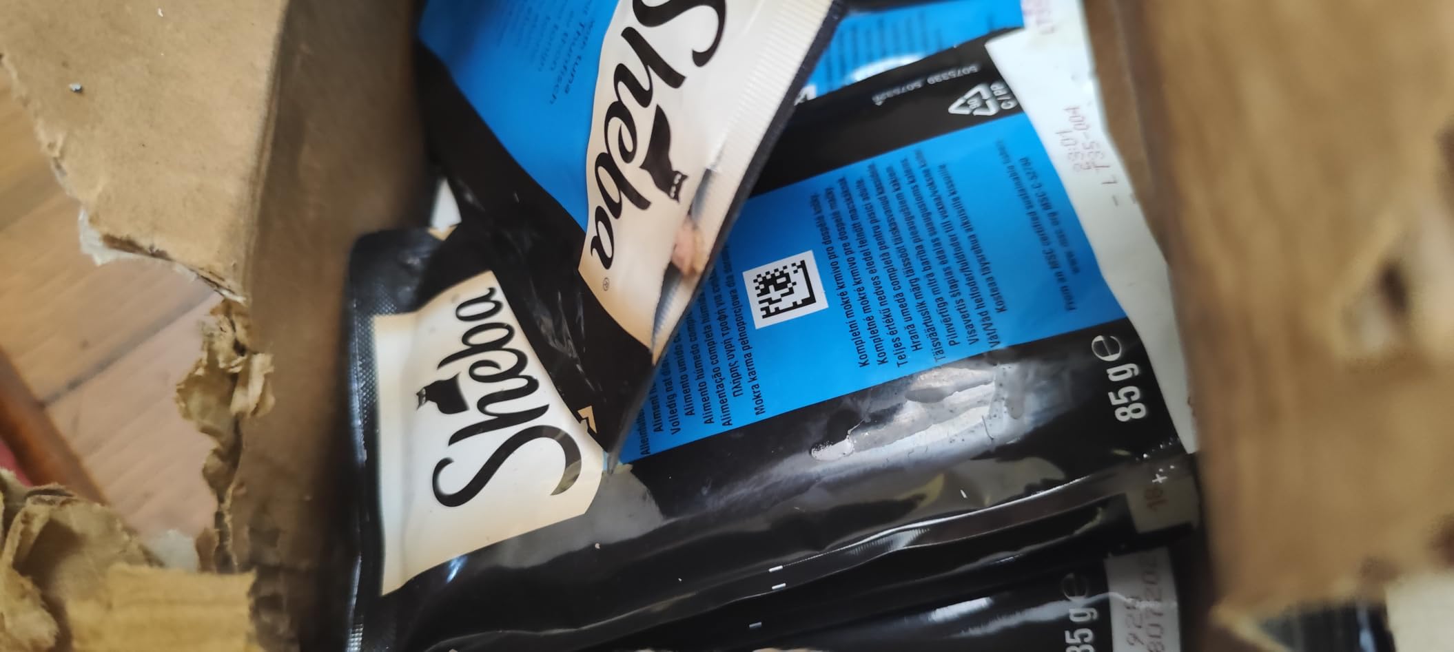 Sheba Multipack Nassfutter Fisch Gelee 60x85g