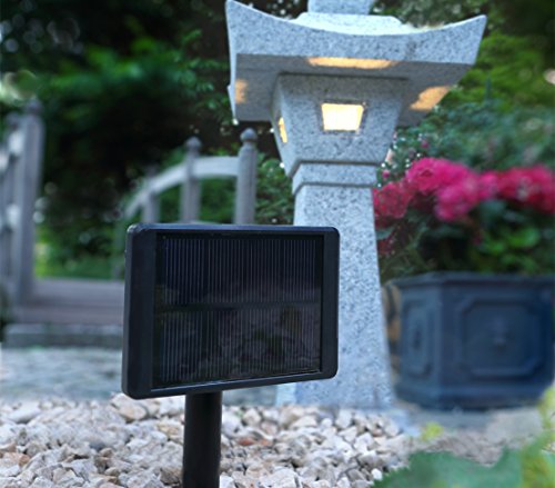 Dehner Premium Lovely Solar LED-Leuchte schwarz weißes Licht