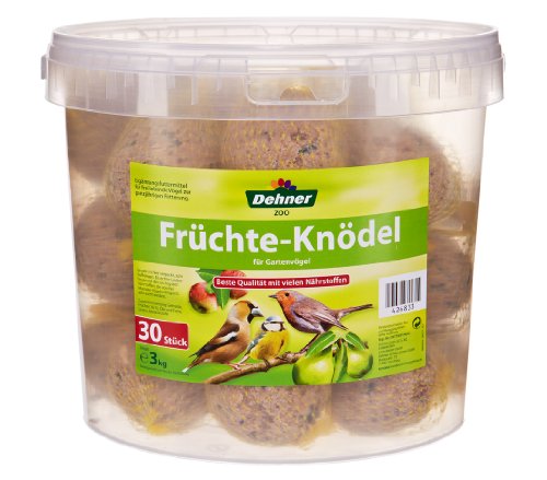 Dehner Premium Meisenknödel Vogelfutter Früchte 30 Stück