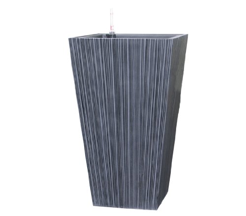 Dehner Living Pflanztopf mit Bewässerung anthrazit 52 cm