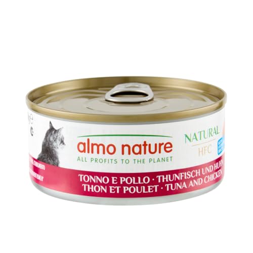 Almo Nature HFC Natural Nassfutter 24x150g Thunfisch Huhn