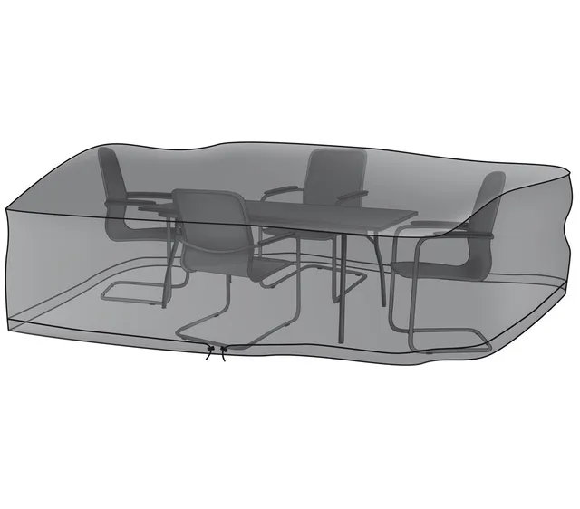 Dehner Deluxe Schutzhülle 210x160x80 anthrazit wetterfest