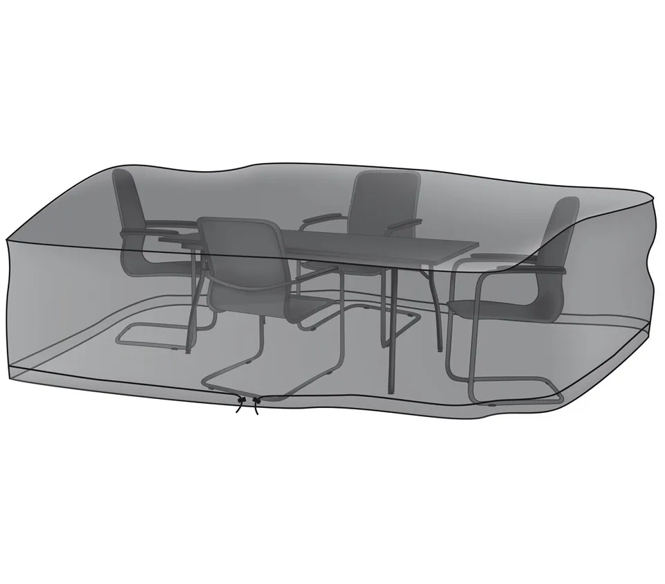 Dehner Deluxe Schutzhülle 210x160x80 anthrazit wetterfest