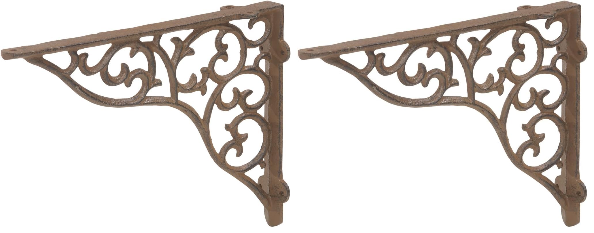 Dehner Fine Nature Regalträger Gusseisen Edelrost 23x20cm