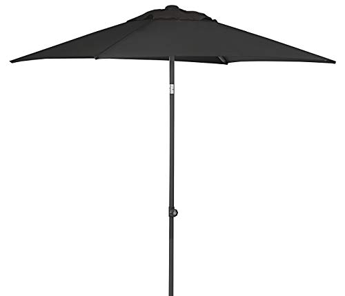 Dehner Premium Lovely Andros Sonnenschirm dunkelgrau 210x150 UV80+