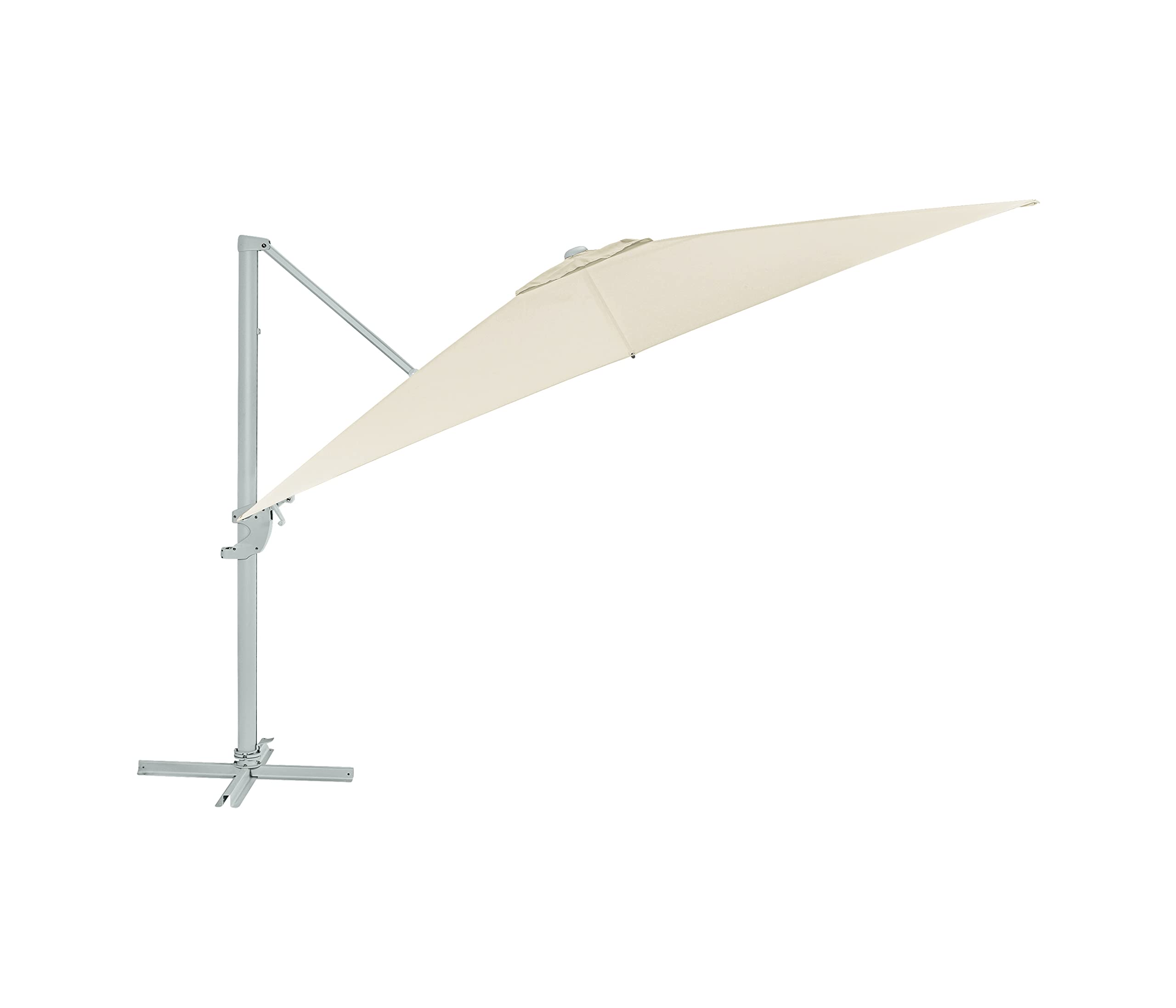 Dehner Premium Lovely Zypern Ampelschirm 300cm creme UV80+