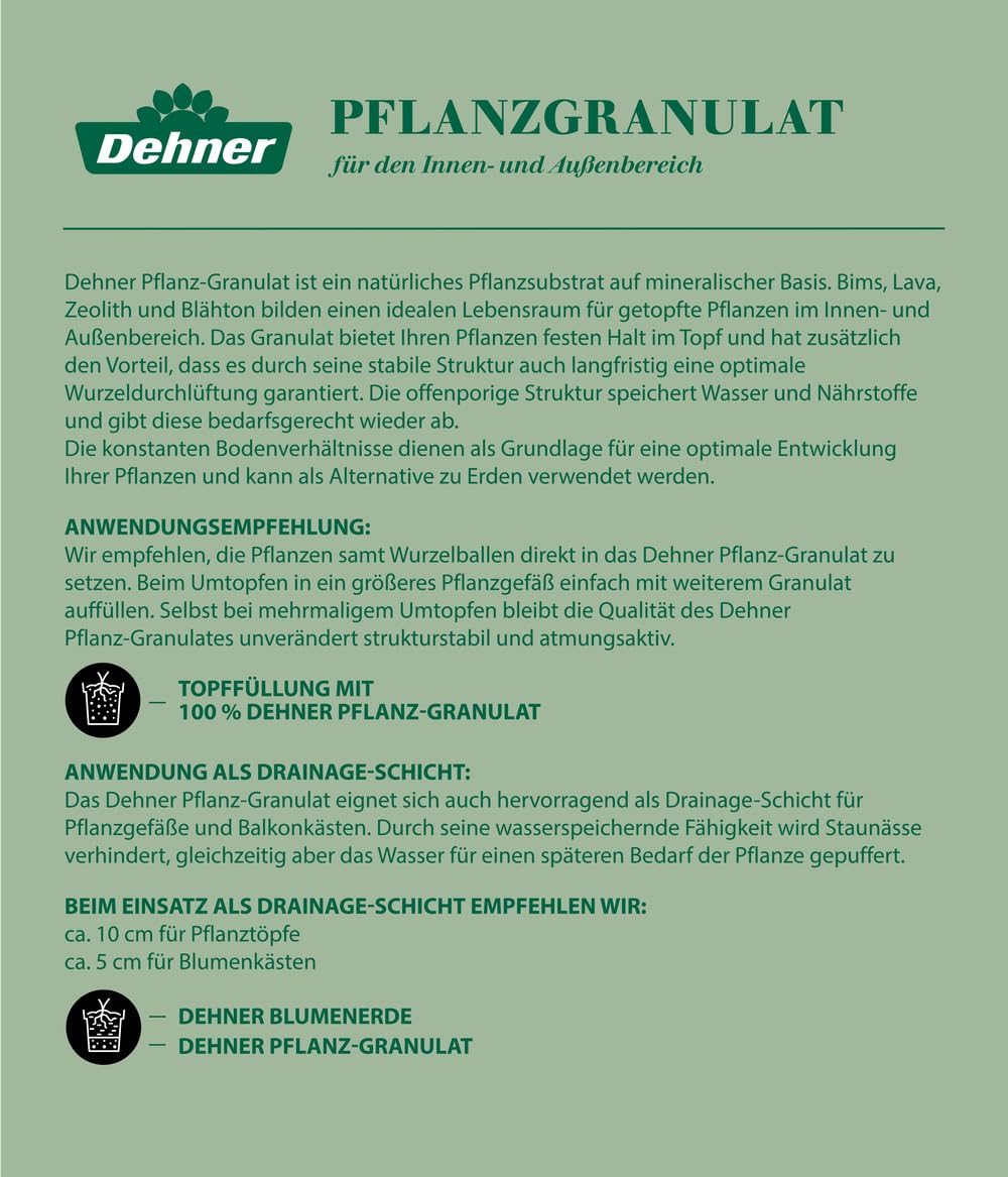 Dehner Pflanzgranulat Substrat 15 l mineralisch