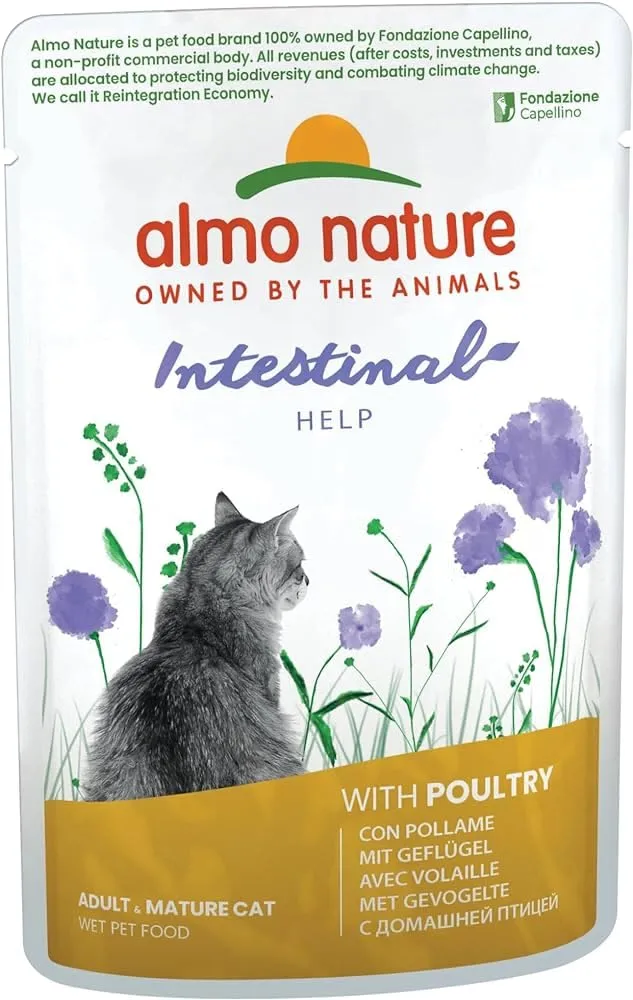 Almo Nature Functional Intestinal Help Katzenfutter Geflügel 30x70g sensitiv