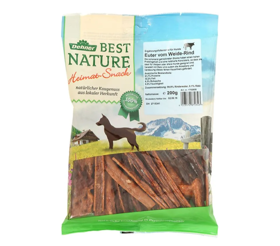 Dehner Best Nature Rindereuter Snack 200g proteinreich