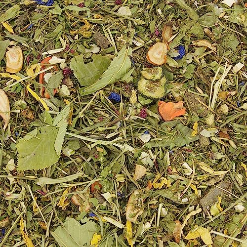 Mr. Crumble Sommerlaune Strukturfutter Kaninchen 1 kg mit Blüten