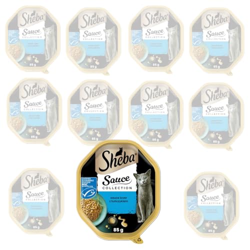 Sheba Sauce Lover Nassfutter Thunfisch MSC 11x85g Schale