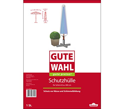 Dehner Gute Wahl Schutzhülle Sonnenschirm 215 cm transparent