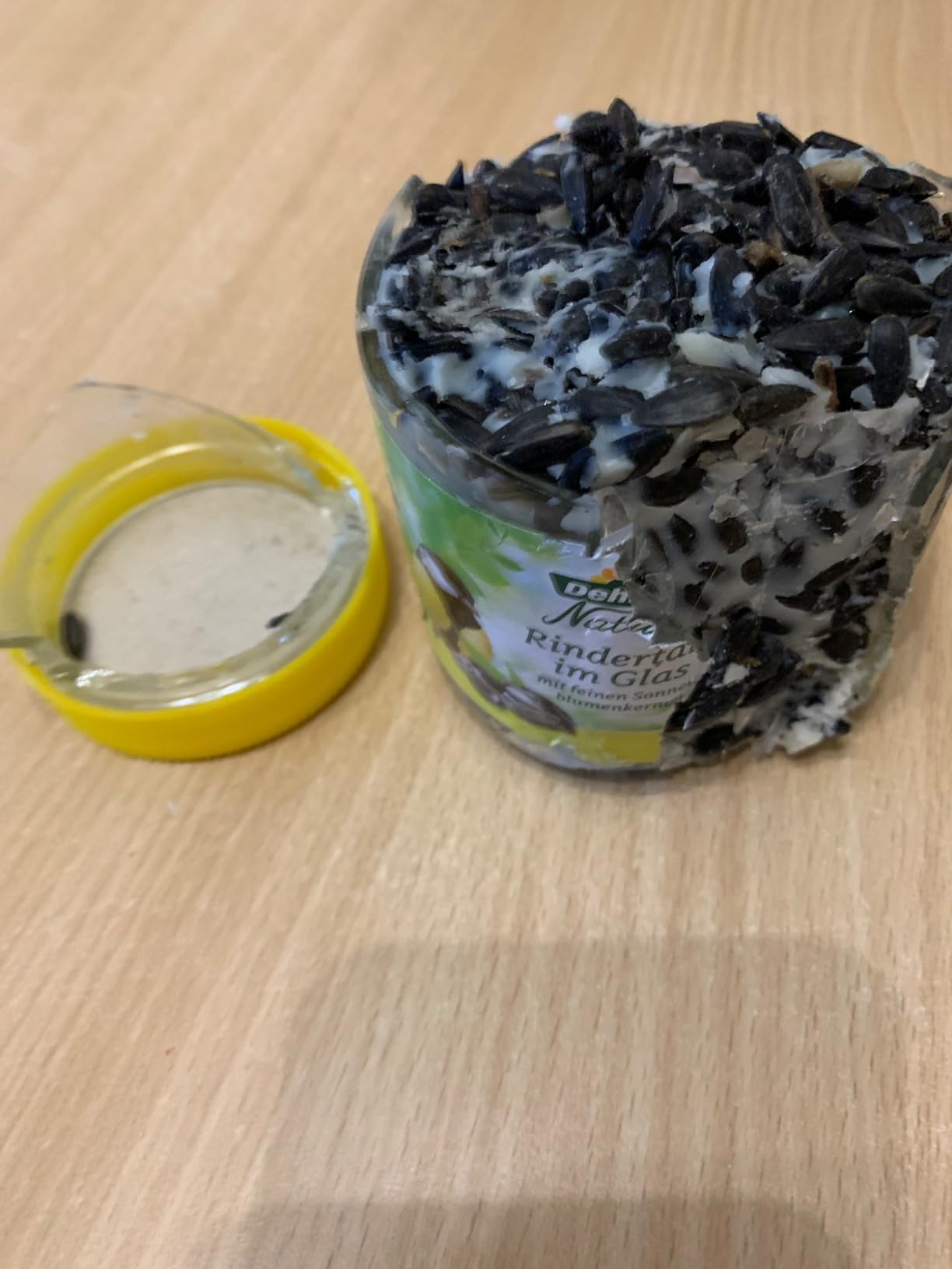 Dehner Natura Wildvogelfutter Rindertalg 8x250g zuckerfrei