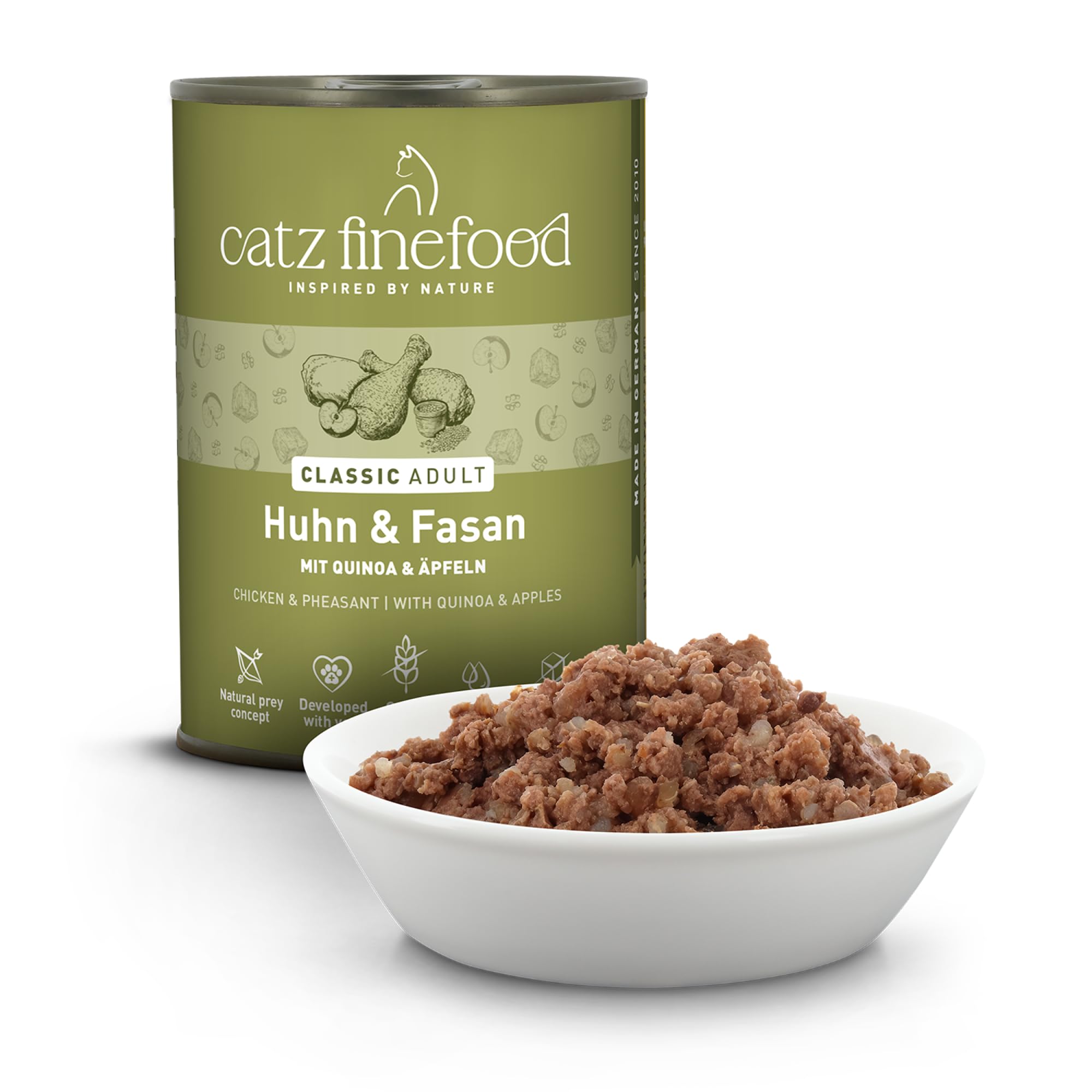 Catz Finefood N°15 Huhn Fasan Nassfutter 6x400g getreidefrei