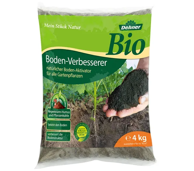 Dehner Bio Bodenverbesserer 4kg für 20qm NPK