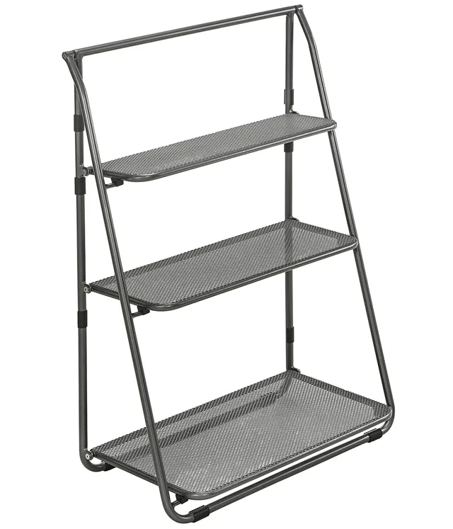 Dehner Savoy Regal grau Metall 99,5 cm