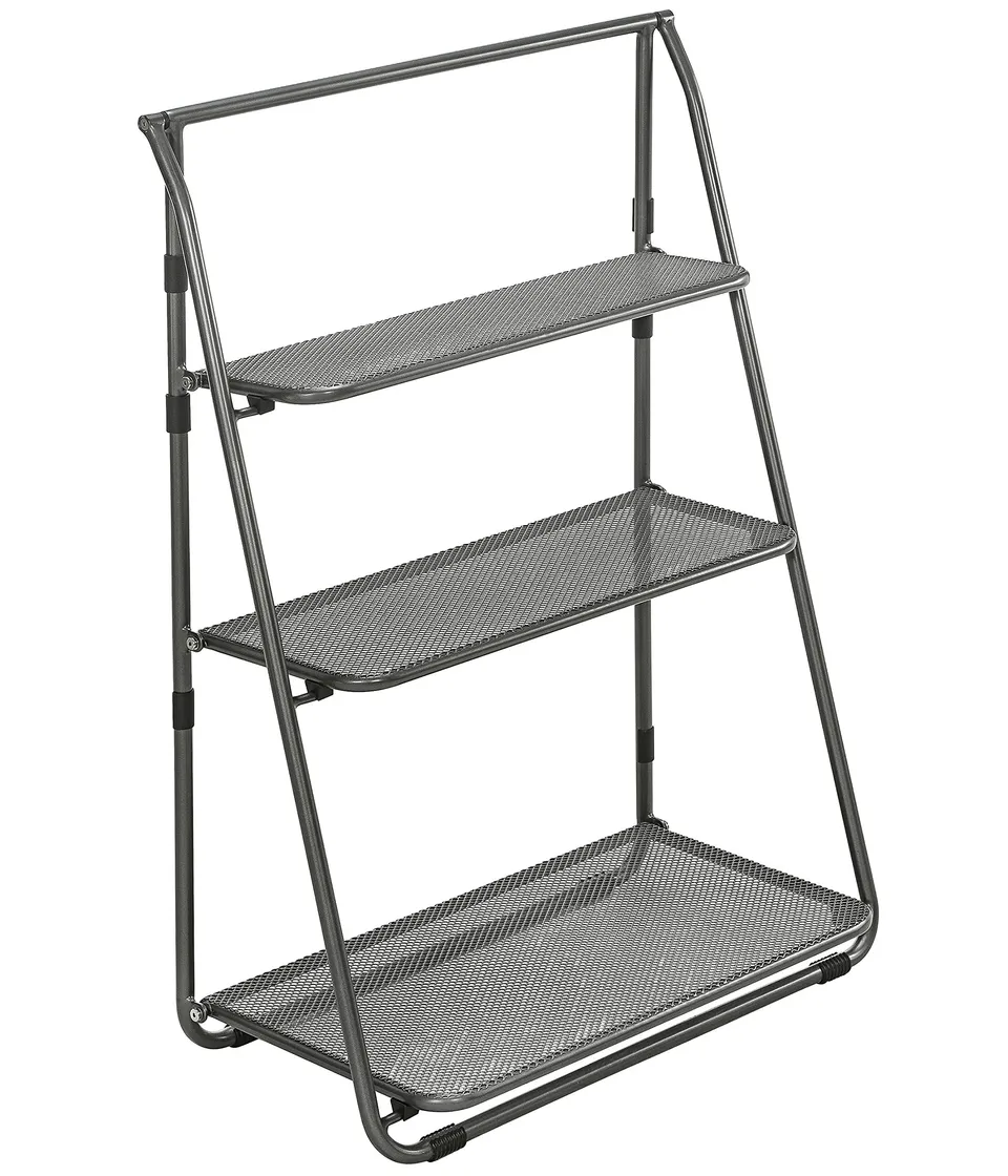 Dehner Savoy Regal grau Metall 99,5 cm