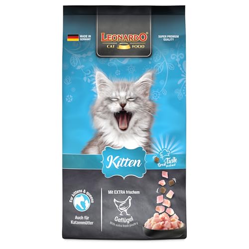 Leonardo Kitten Trockenfutter Geflügel 2kg getreidefrei
