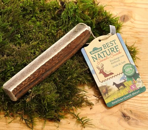 Dehner Best Nature Rothirsch-Geweih Kausnack Gr. M halb