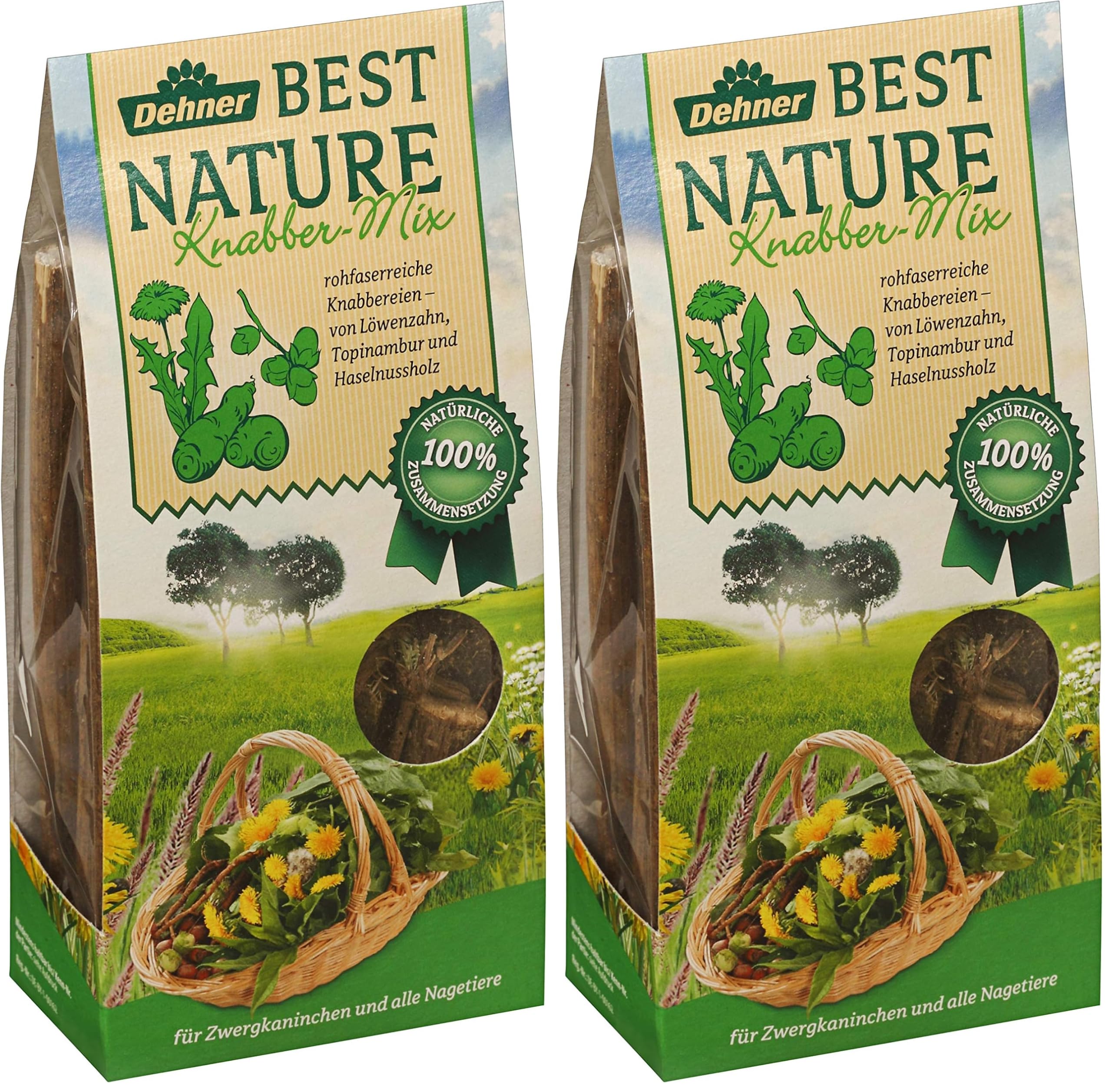 Dehner Best Nature Nagersnack Löwenzahn 90g natürlich
