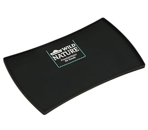 Dehner Wild Nature Napfunterlage Silikon 48x30 anthrazit