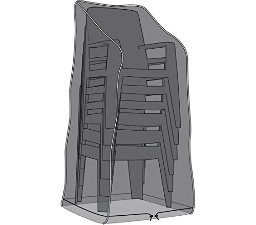 Dehner Deluxe Schutzhülle Stapelstühle 150x65x65 anthrazit wasserdicht