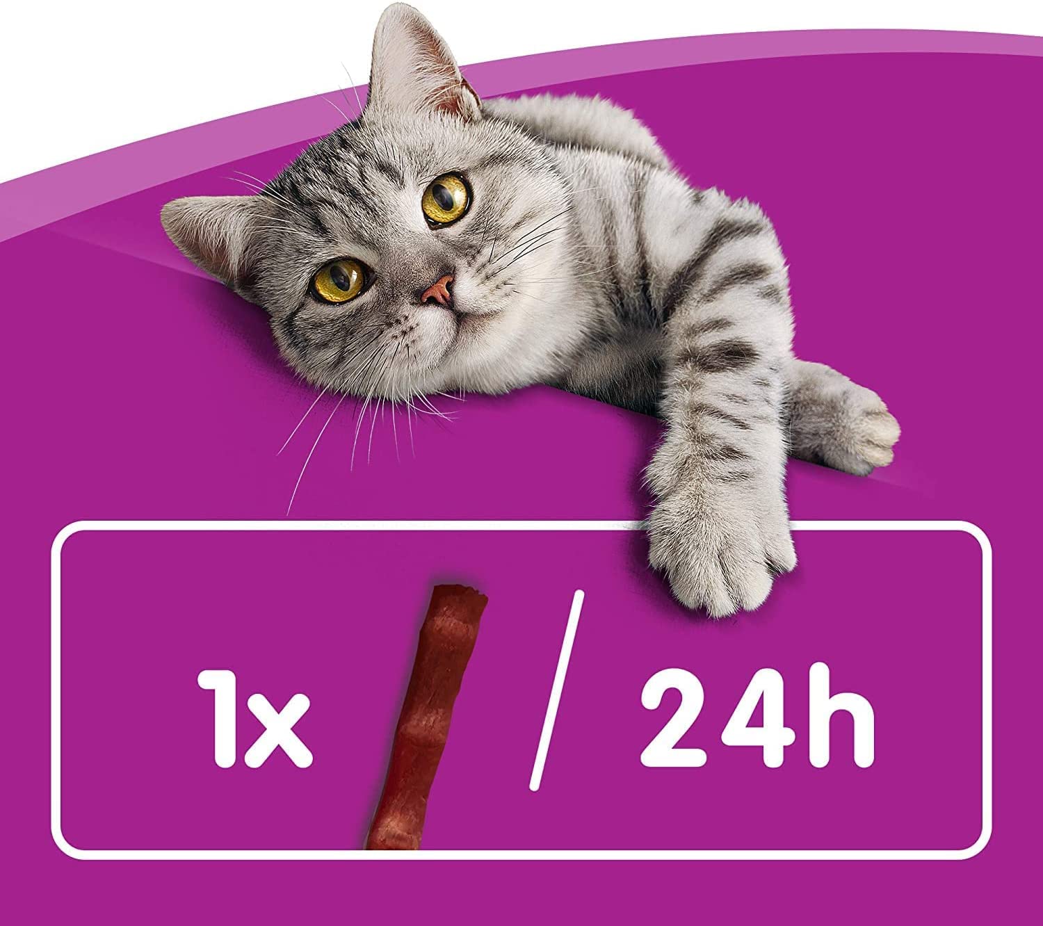 Whiskas Sticks Huhn Katzensnack 504g mit Vitaminen